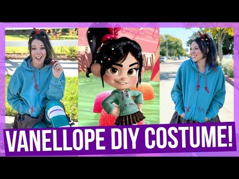 DIY Vanellope Costume from Wreck it Ralph!