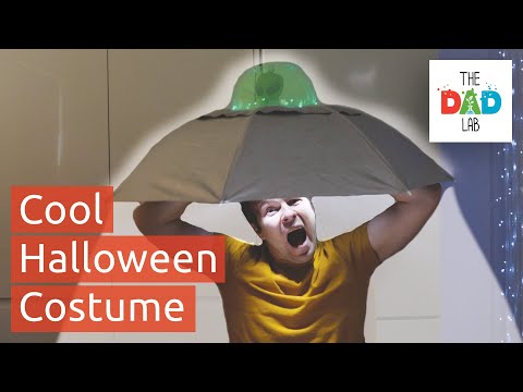 DIY Halloween Costume: Abduction by Flying Saucer