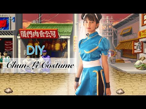 DIY: How to make Chun-Li&#039;s Costume From Street Fighter