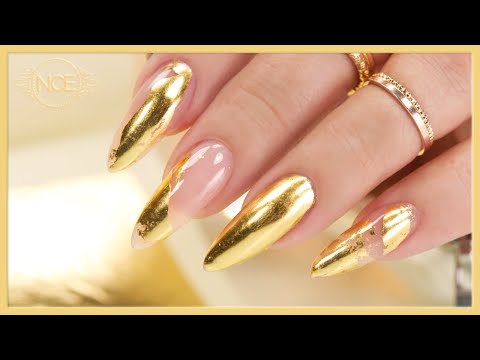 Real 24K 🥕Gold Nails⭐️