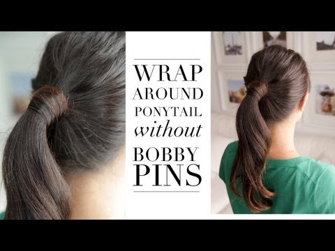 Hair Trick - Wrap Around Ponytail without Bobby Pins