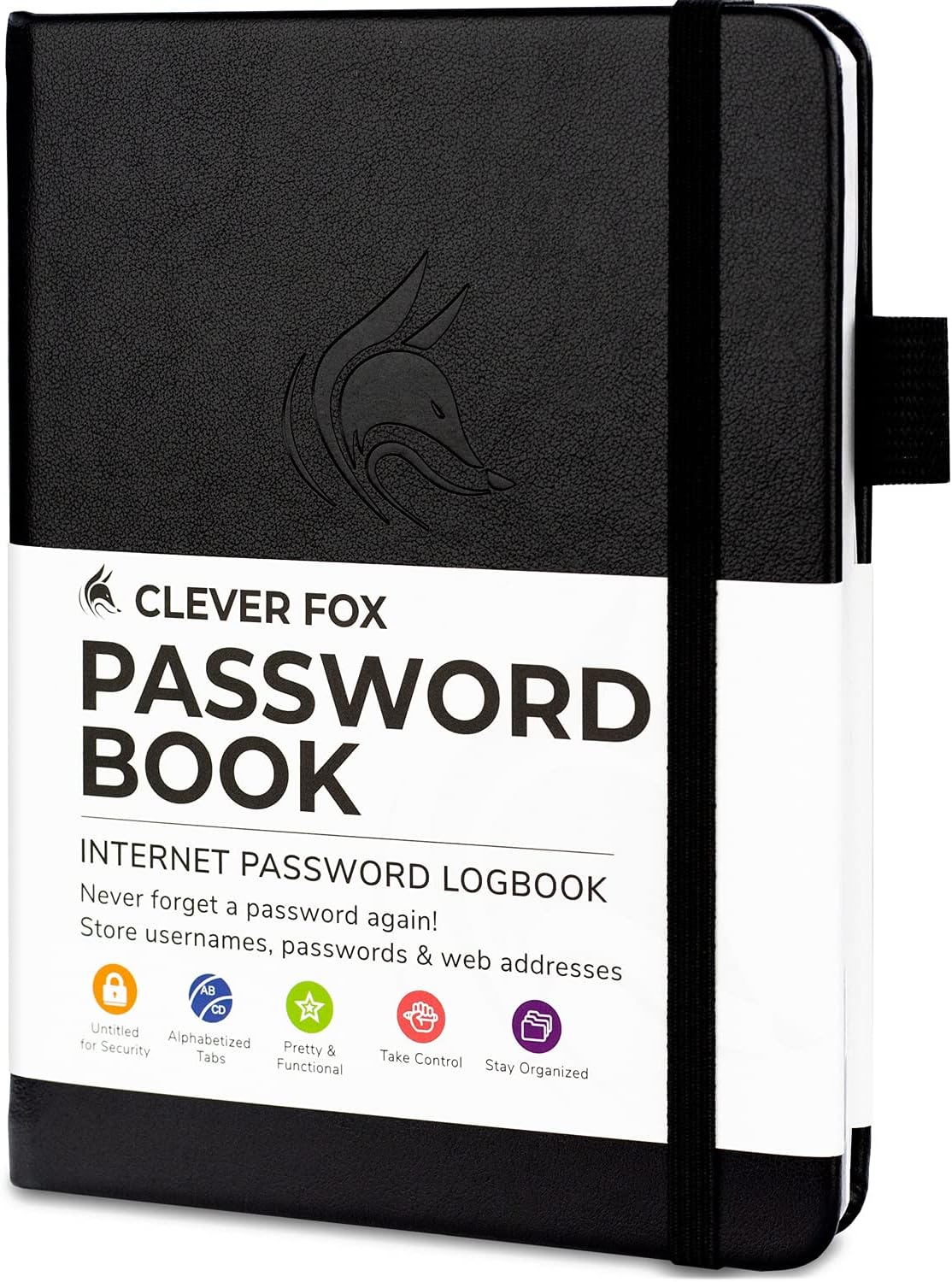 Password Book with Tabs