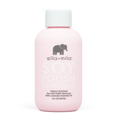 Ella + Mila soy nail polish remover