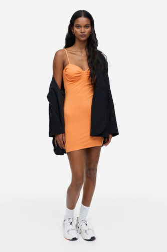 H&M Peach Mini Dress