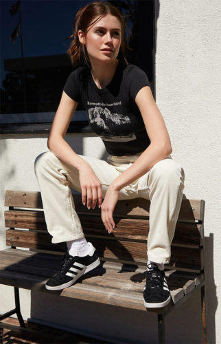 Pacsun T-Shirt Corduroy Pants Outfit