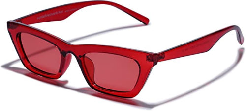 Red Cat Eye Sunglasses