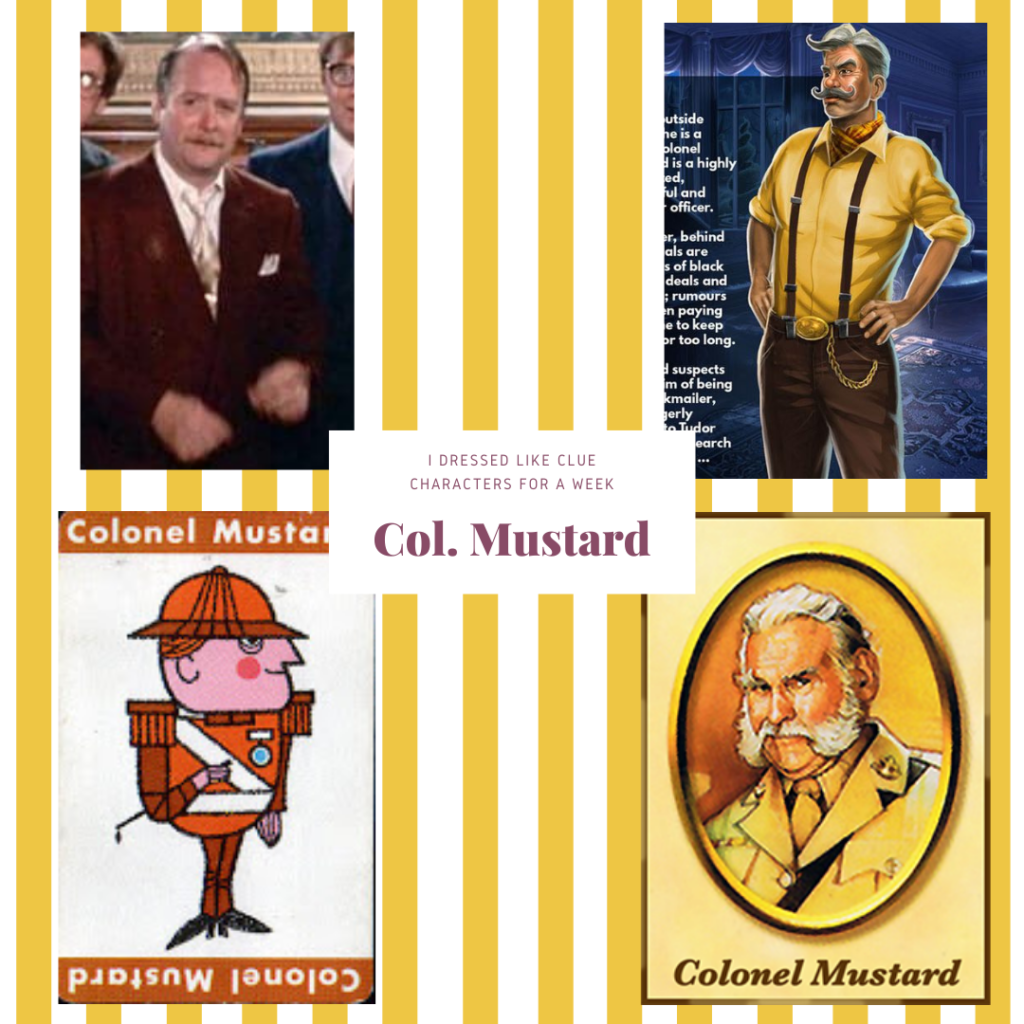 Col. Mustard from Clue