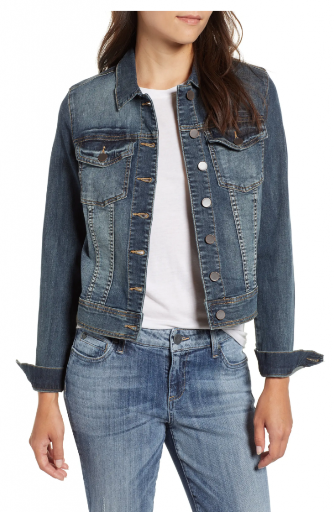 Helena denim jacket from Nordstrom - classic style denim jacket