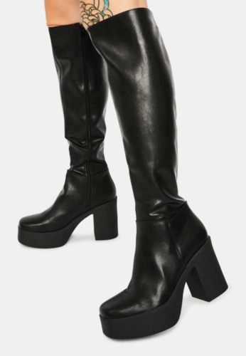 Knee-high boots from Dolls Kill